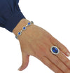 Gregg Ruth 8.98 Sapphire And Diamond Bracelet - V35010 - vividdiamonds