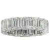 7.68ct Emerald Cut Diamond Wedding Band - Miami Jewelry | Vivid Diamonds - vividdiamonds