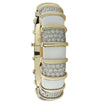 Tiffany &amp; Co. Schlumberger 22.5 Carat Diamond and White Enamel Bangle Bracelet - V37210 - vividdiamonds
