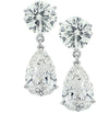 Vivid Diamonds GIA Certified 14.8 Carat Dangle Diamond Earrings -V37258 - vividdiamonds