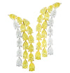 Vivid Diamonds GIA Certified 19.13 Carat Fancy Intense Yellow Pear Shape Diamond Dangle Earrings -V37907 - vividdiamonds