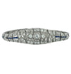 Art deco 5.44 Carat Diamond Bracelet - V37993 - vividdiamonds