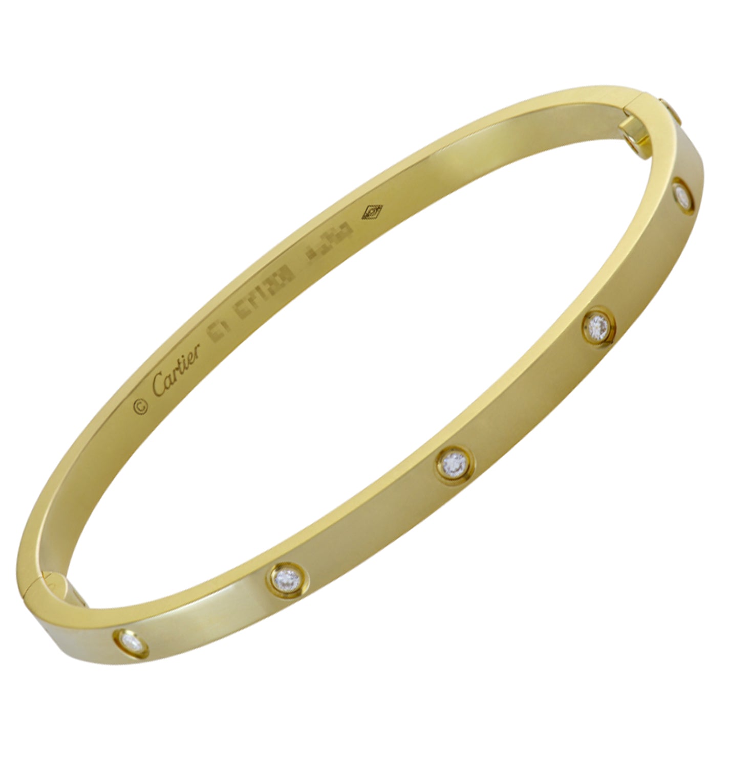 Cartier Juste Un Clou Nail White Gold Medium Model Bracelet Size 19 – Oak  Gem