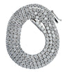 Vivid Diamonds Straight Line Diamond Tennis Necklace -V38424 - vividdiamonds
