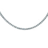 Vivid Diamonds 7.40 Carat Straight Line Diamond Tennis Necklace-V38437 - vividdiamonds