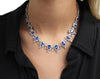 59.15 Carat Ceylon Sapphire and White Diamond Necklace -V39209 - vividdiamonds