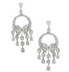 Vivid Diamond 21 Carat Diamond Dangle Chandelier Earrings -V39300 - vividdiamonds