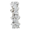 Vivid Diamonds 3.29ct Pear Shape Diamond Eternity Band -V36573 - vividdiamonds
