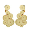 Bvlgari Cicladi 18k Yellow Gold Disc Earrings -V42091 - vividdiamonds