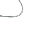 Vivid Diamonds 5.70 Carat Straight Line Diamond Tennis Necklace -V43405 - vividdiamonds