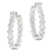 Vivid Diamonds GIA Certified 7.97 Carat Diamond Hoops -V44606 - vividdiamonds
