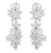 Vivid Diamonds 15.40 Carat Diamond Dangle Earrings -V44742 - vividdiamonds