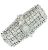 Art Deco 50 Carat Diamond Bracelet -V45278 - vividdiamonds