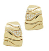 Marina B .50 Carat Diamond Clip-on Earrings Hoop Ear Clips-V45632 - vividdiamonds