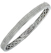 Vivid Diamonds 4.34 carat Diamond Bangle Bracelet -V45725 - vividdiamonds