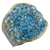 Topaz Cuff Bangle -V24316 - vividdiamonds
