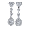Vivid Diamonds Dangle Earrings -V24909 - vividdiamonds