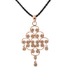 4.55 Carat Colored Diamond Necklace -V005210 - vividdiamonds