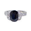 Vivid Diamonds GIA Certified 2.71 Carat GIA Certified Sapphire Ring -V005925 - vividdiamonds