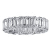 Vivid Diamonds 5.92 Carat Emerald Cut Diamond Eternity Band -V24743 - vividdiamonds
