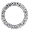 7.90ct Oval Eternity Band - Miami Jewelry | Vivid Diamonds - vividdiamonds