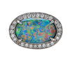 2.77 Carat Opal and Diamond Ring -V8580 - vividdiamonds