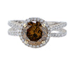 2.18ct Diamond Engagement Ring - vividdiamonds